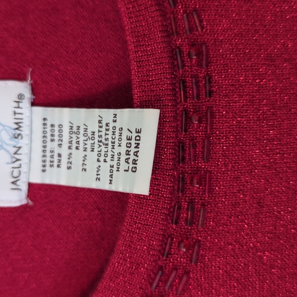 Jaclyn Smith Beaded Top - Picture 8 of 10